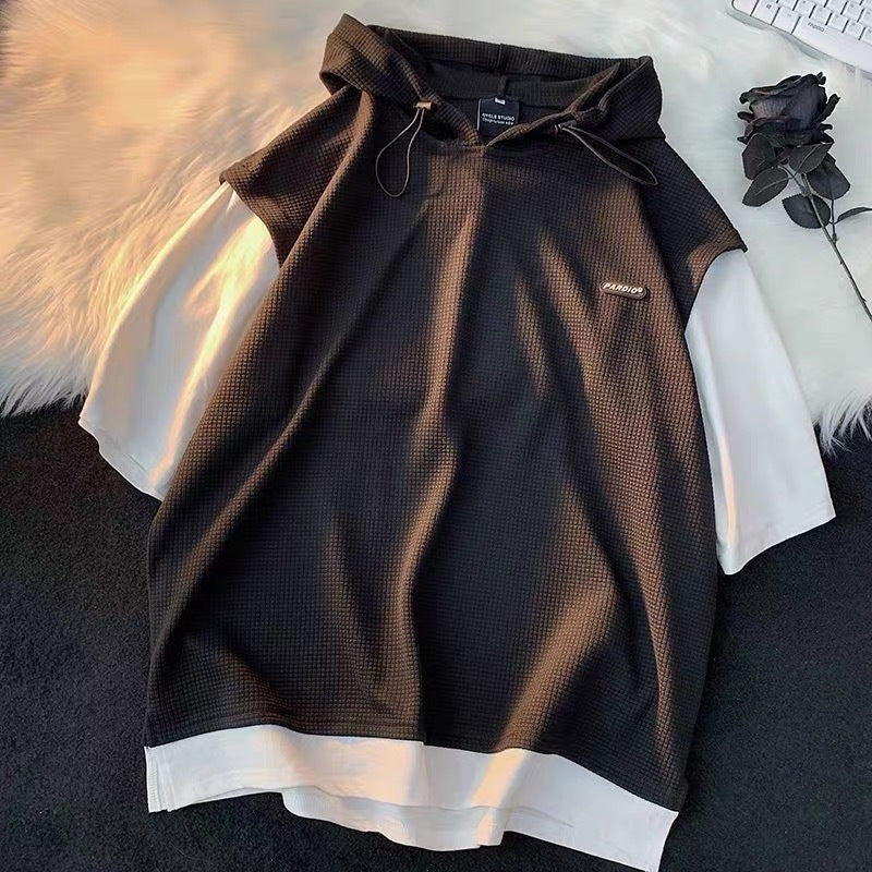 T-shirt And Shorts Two-piece Set Loose Casual