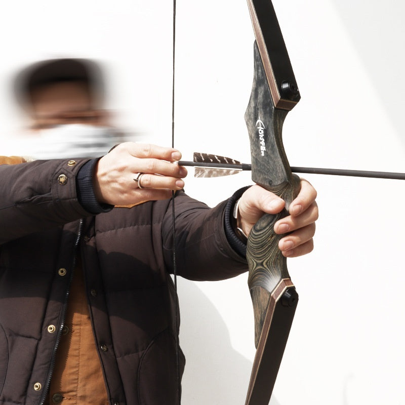 Competitive Archery Professional Combo Wooden Traditional Archery Equipment American Bow