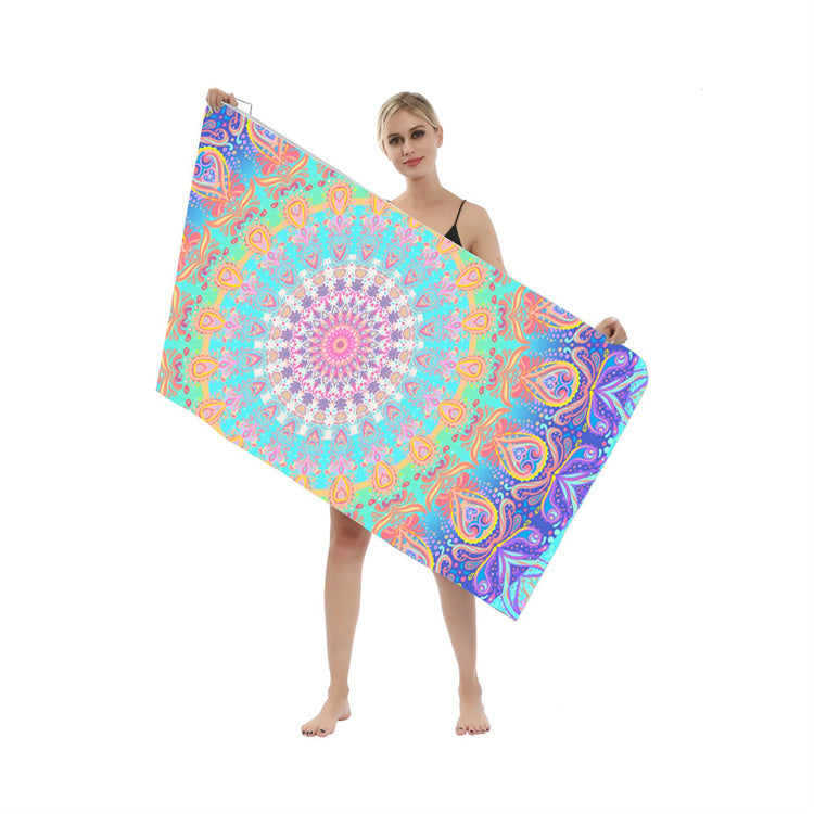 Microfiber Towel Digital Printing Processing Factory