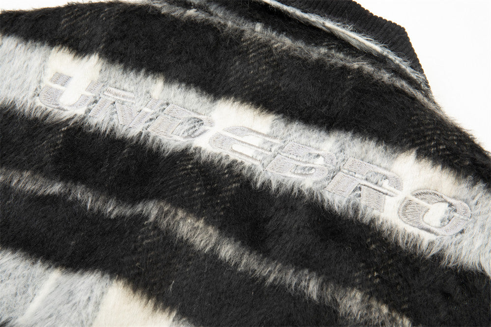 Vintage Stripe Lapel Jacket Male