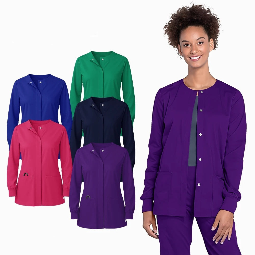 Womens Long-sleeve Top And Pants Two-piece Set