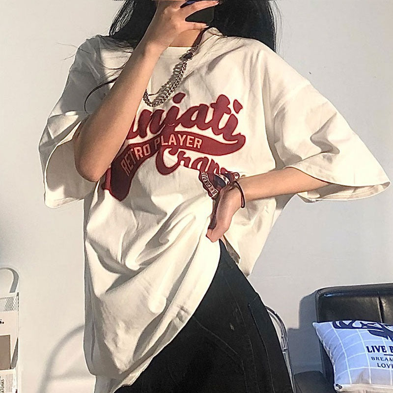 White Short Sleeve Half Sleeve Top