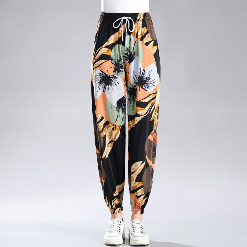 Elastic Plus Size Summer Anti Mosquito Pants