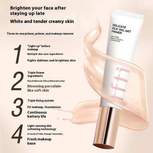 Primer Makeup Primer Invisible Pore Base Brightening Concealer Lazy Cream