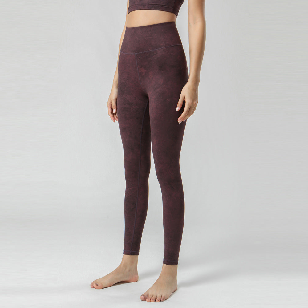 Women's Fashion Printing Yoga Ninth Pants
