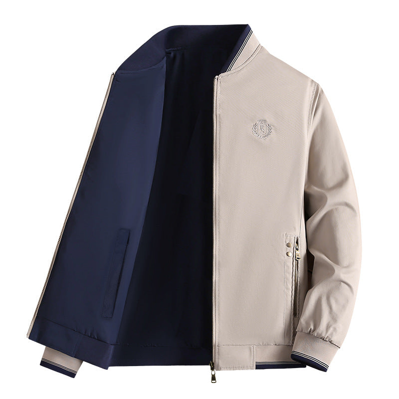 Double-sided Jacket Men's Coat Fashion Casual