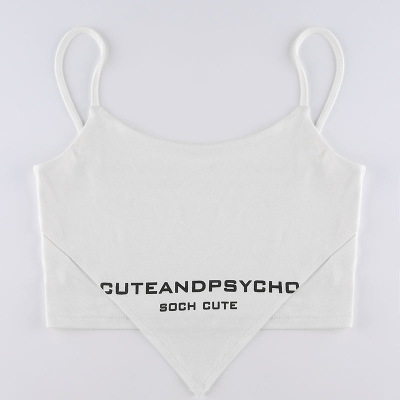 Women's Simple And Niche Apron Inverted Triangle Sling