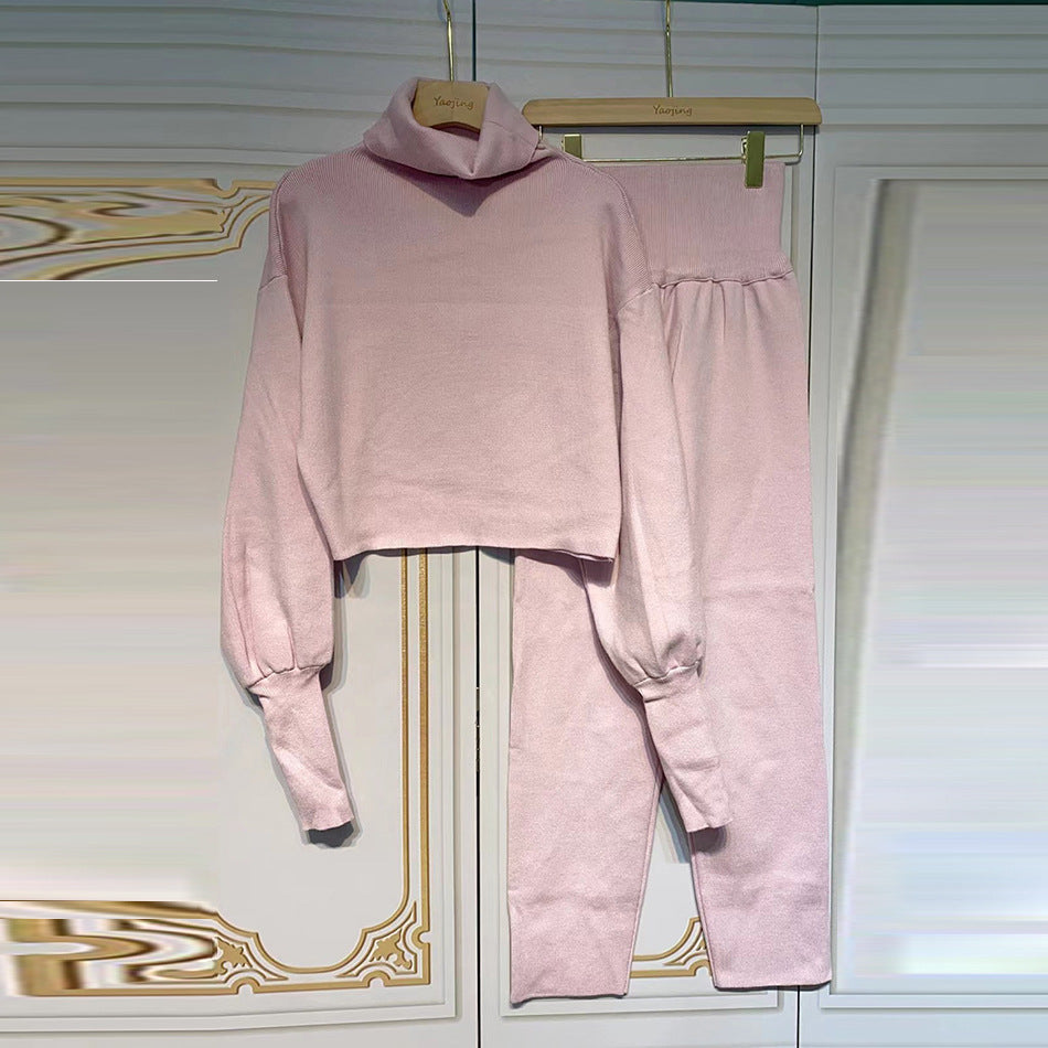 Solid Color Inner Wear Sweater Bottoming Shirt Two-piece Sweater Fall Women's Clothing