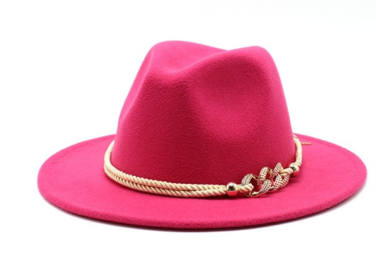 Women's Autumn And Winter British Style Jazz Hat