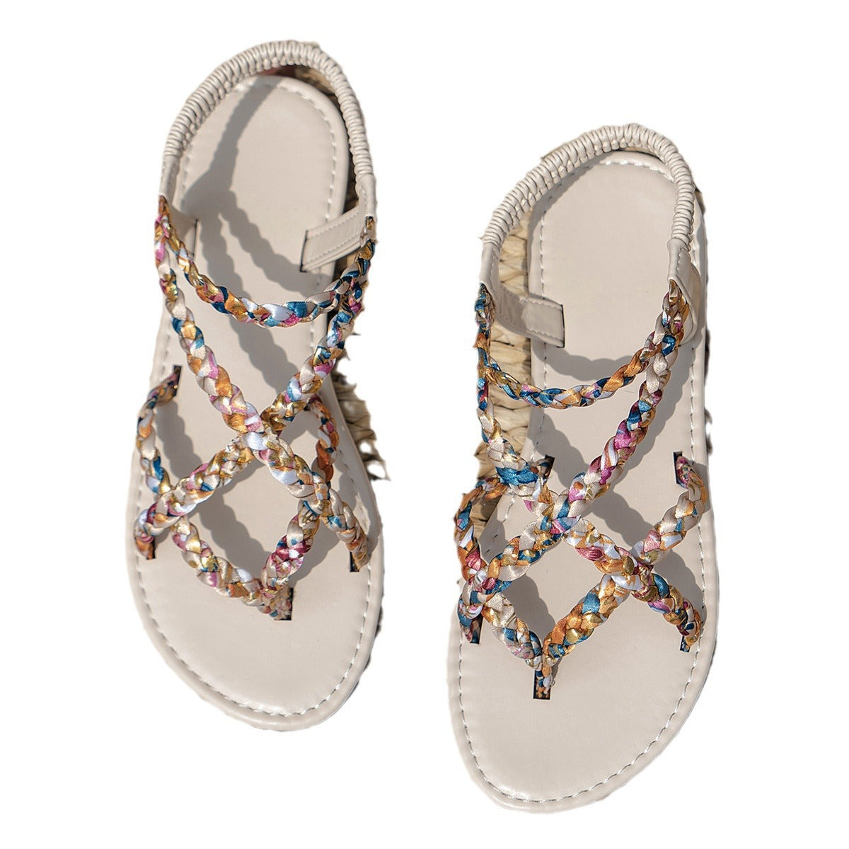 European And American Style Fashionable All-match Flat Sandals