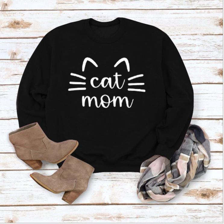 Letter Print Loose Casual Fashion Long Sleeve Sweater