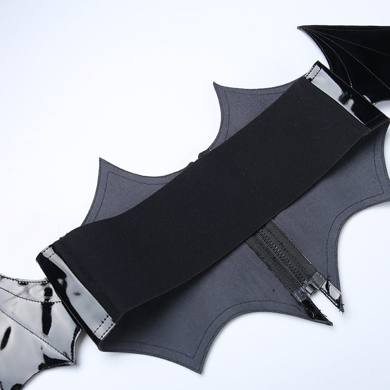 Statement Bat Zip Girdle Girdle