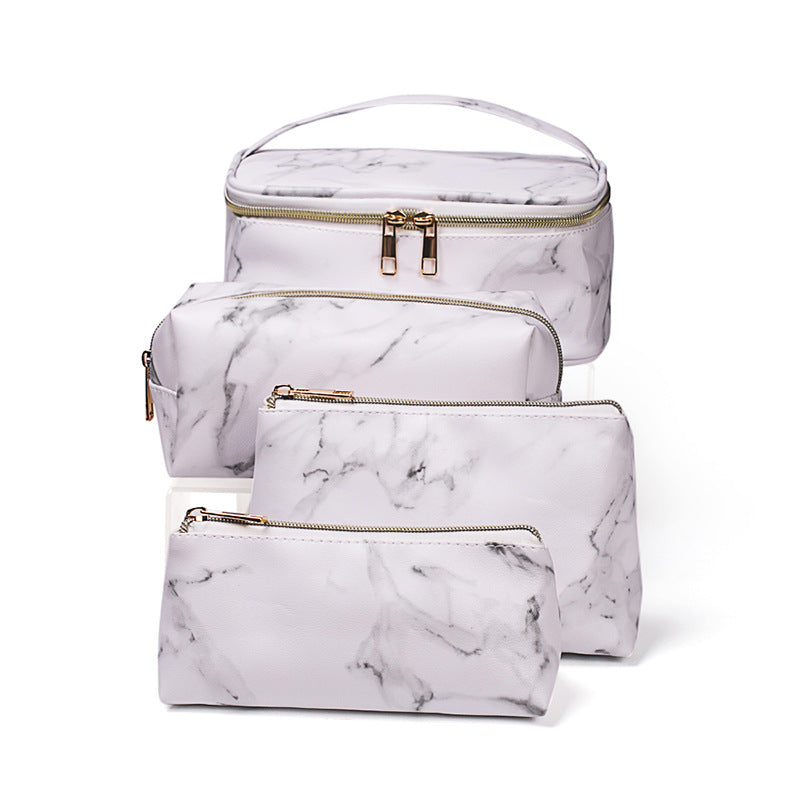 PU Waterproof Wash Bag Large Capacity Portable Travel Storage