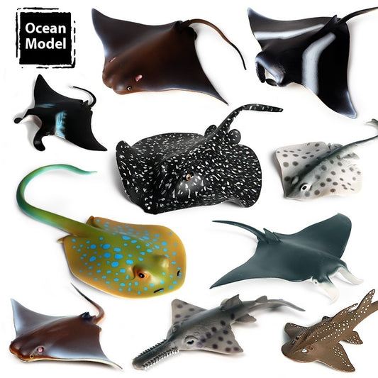 Simulation Marine Animal Model Children's Cognitive Toy