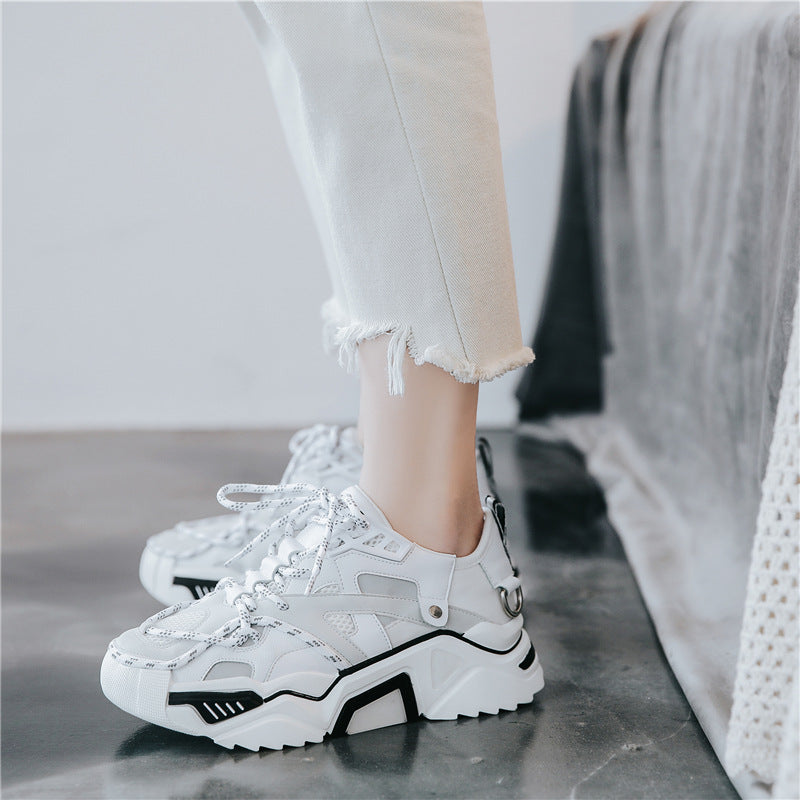 Platform Fashion Trendy Lightweight Casual Sneakers