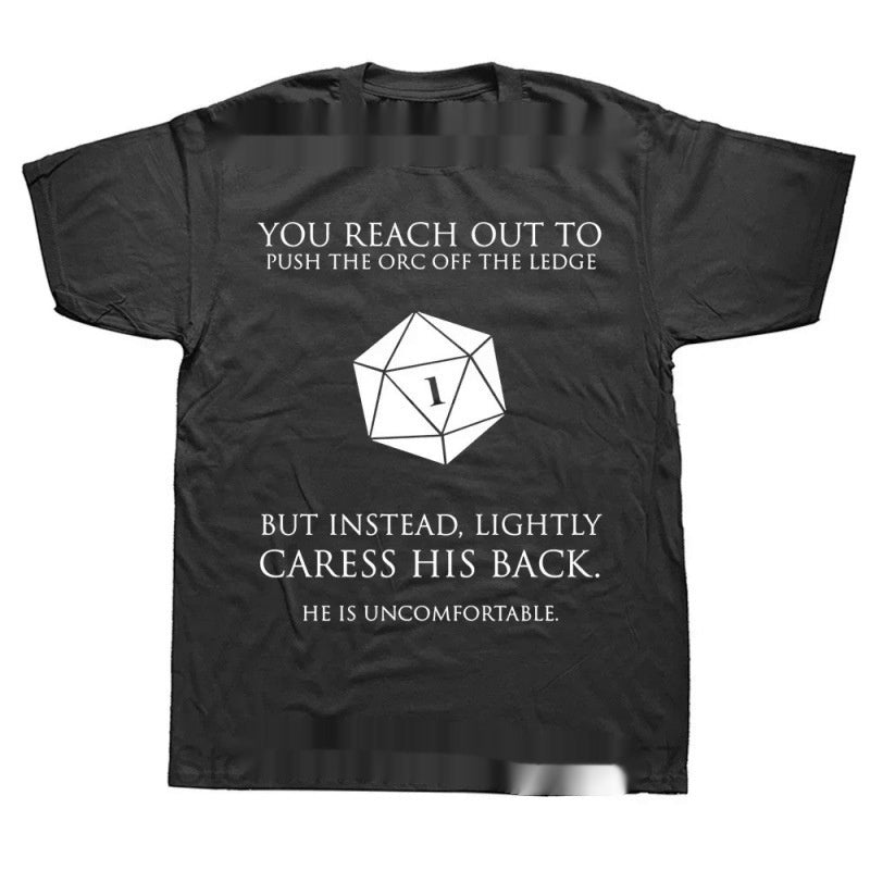 Novelty Dungeon Dragon T Shirts Graphic T-shirt