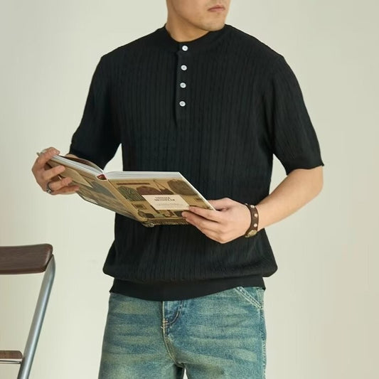 Half-sleeve Summer Wear T-shirt Men's Top