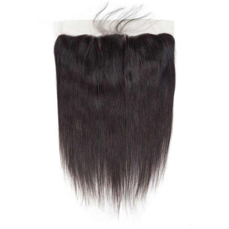 13x4 Frontal Håndlavede Blonde Lukninger Ægte Hår
