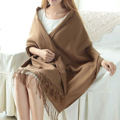 Men's Fashion Solid Color Scarf Shawl