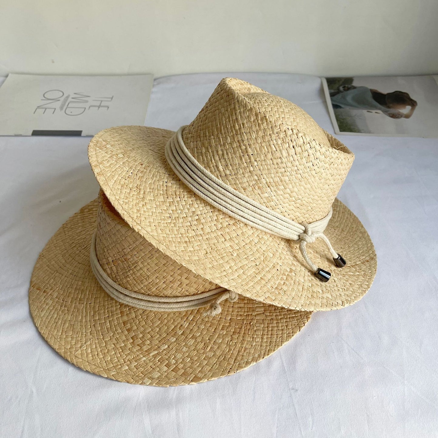 Flat Brim Raffia Women's Beach Hat Fashion