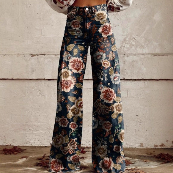 Lightweight Faux Denim Jeans In Plus Sizescasual And Versatile