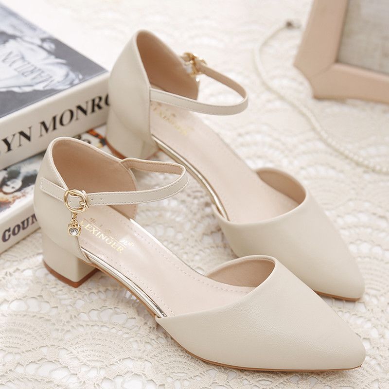 Fashion Women's All-match Closed Toe Work Shoes