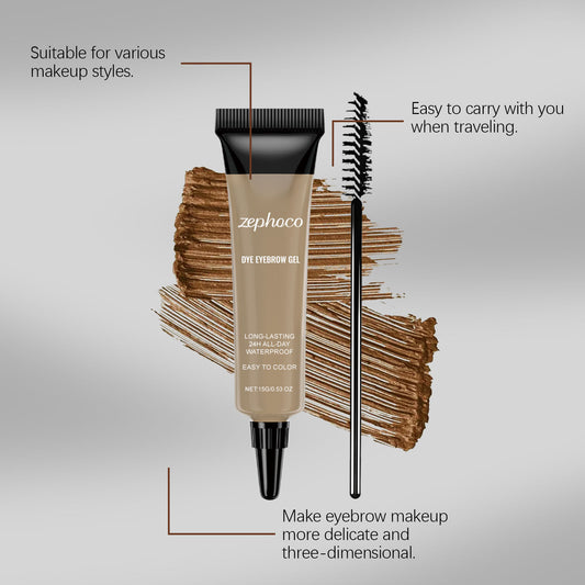 Waterproof Long-lasting Eyebrow Dyeing Cream