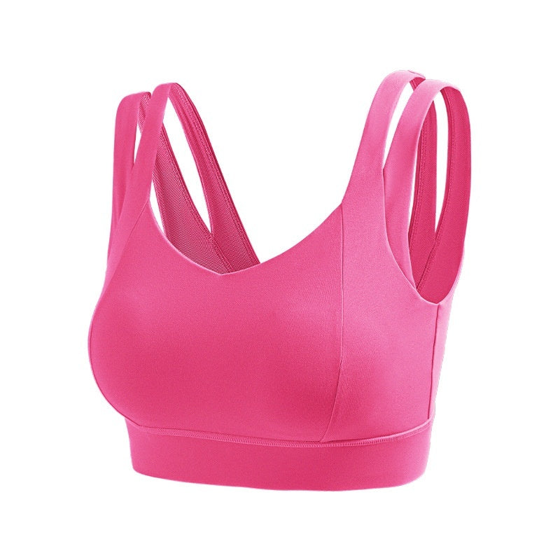 High-impact Resistant Fake Two-piece Fitness Yoga Vest