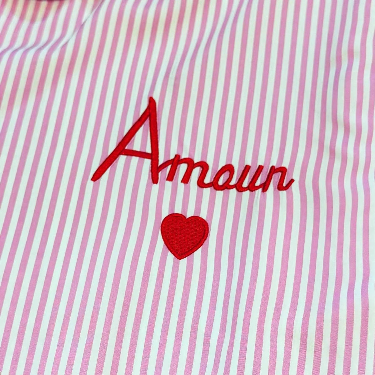 Womens Fashion Casual Embroidered Long-Sleeve Shirt