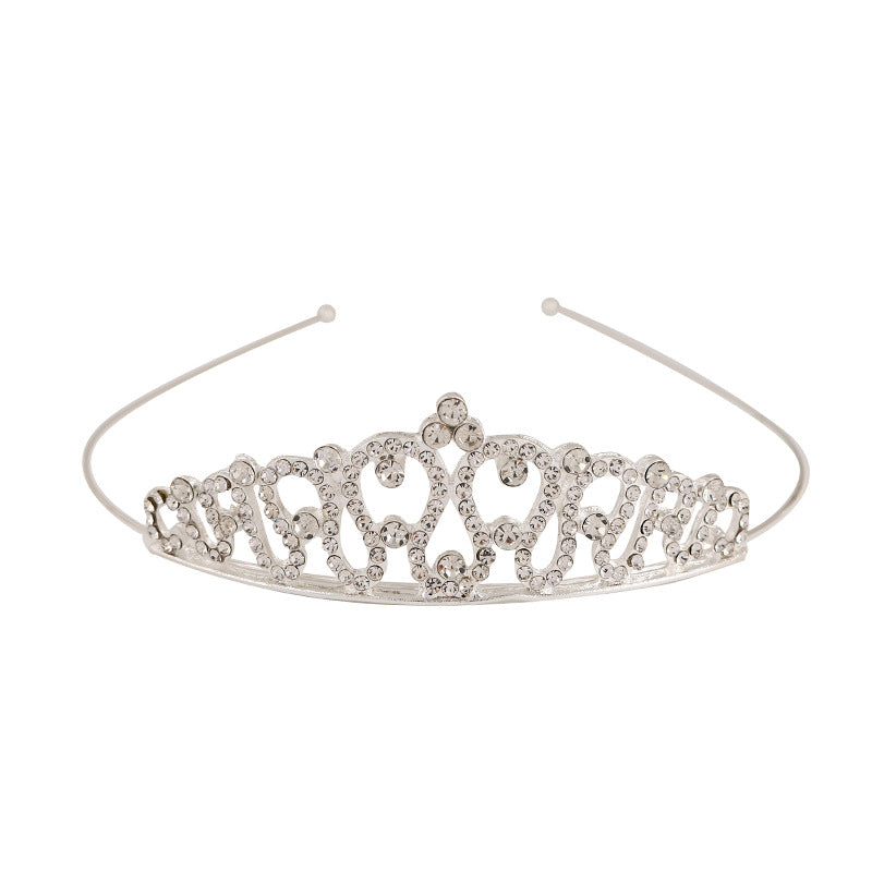 Children's Rhinestone Three-dimensional Crown Headband