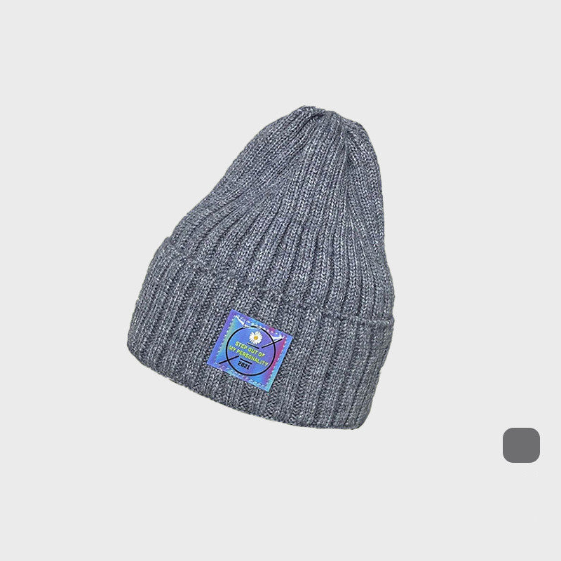 Knitted Autumn And Winter Wool Hat Thin