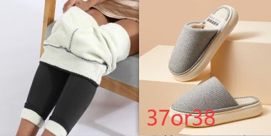 Comfortable Confinement Thick-soled Cotton Mopping Indoor Floor For Home Use