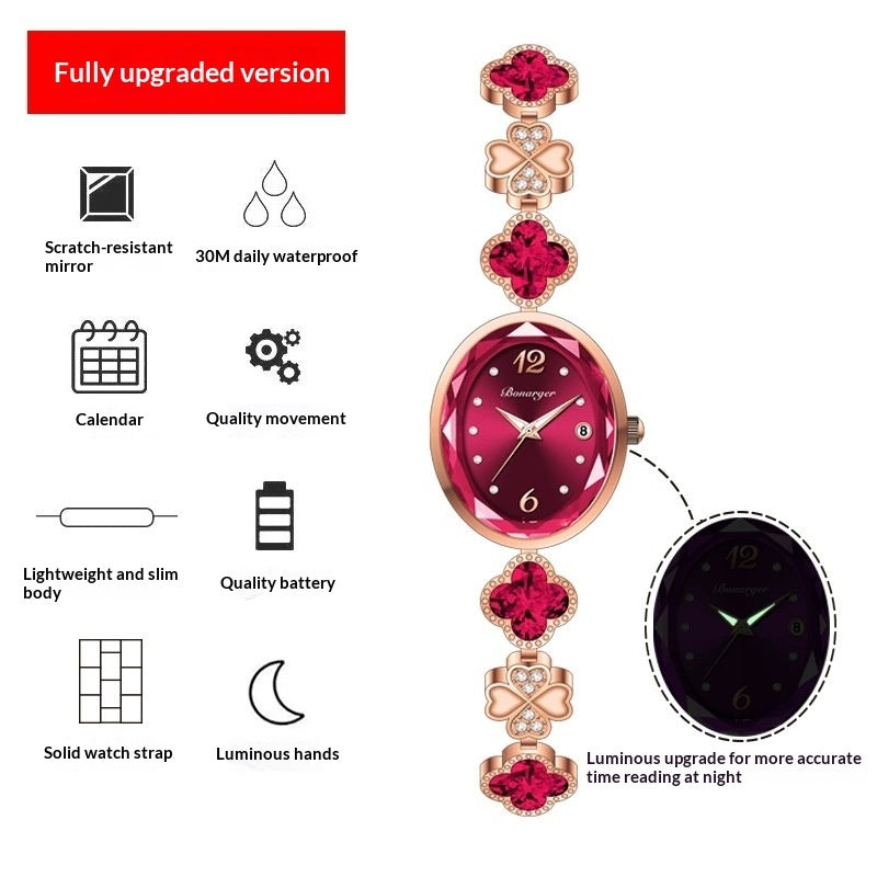 Luxury Calendar Bracelet Watch
