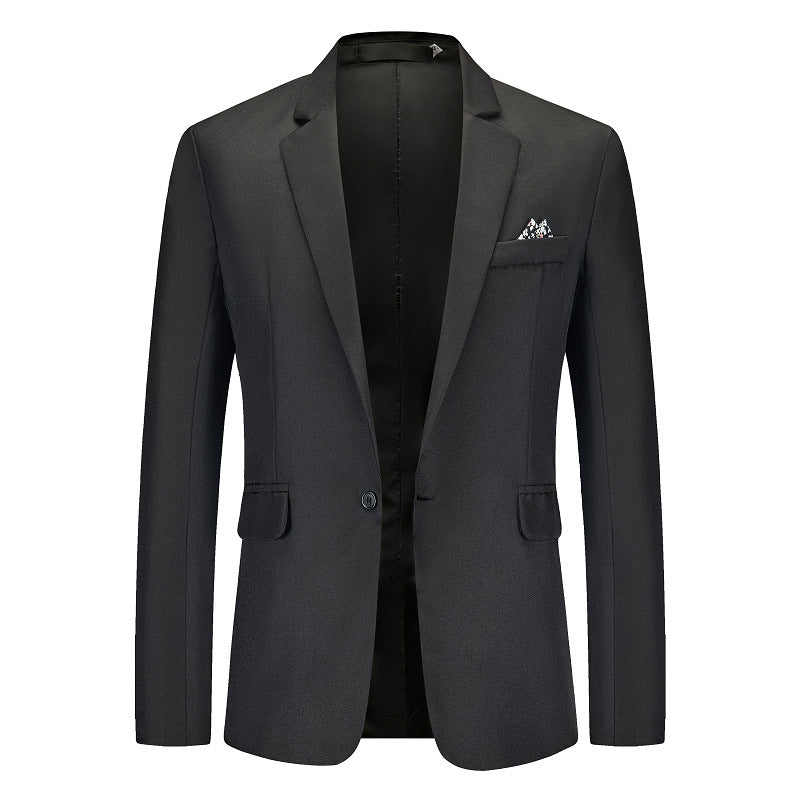 New Men's Loose Single-breasted Business Suit Jacket