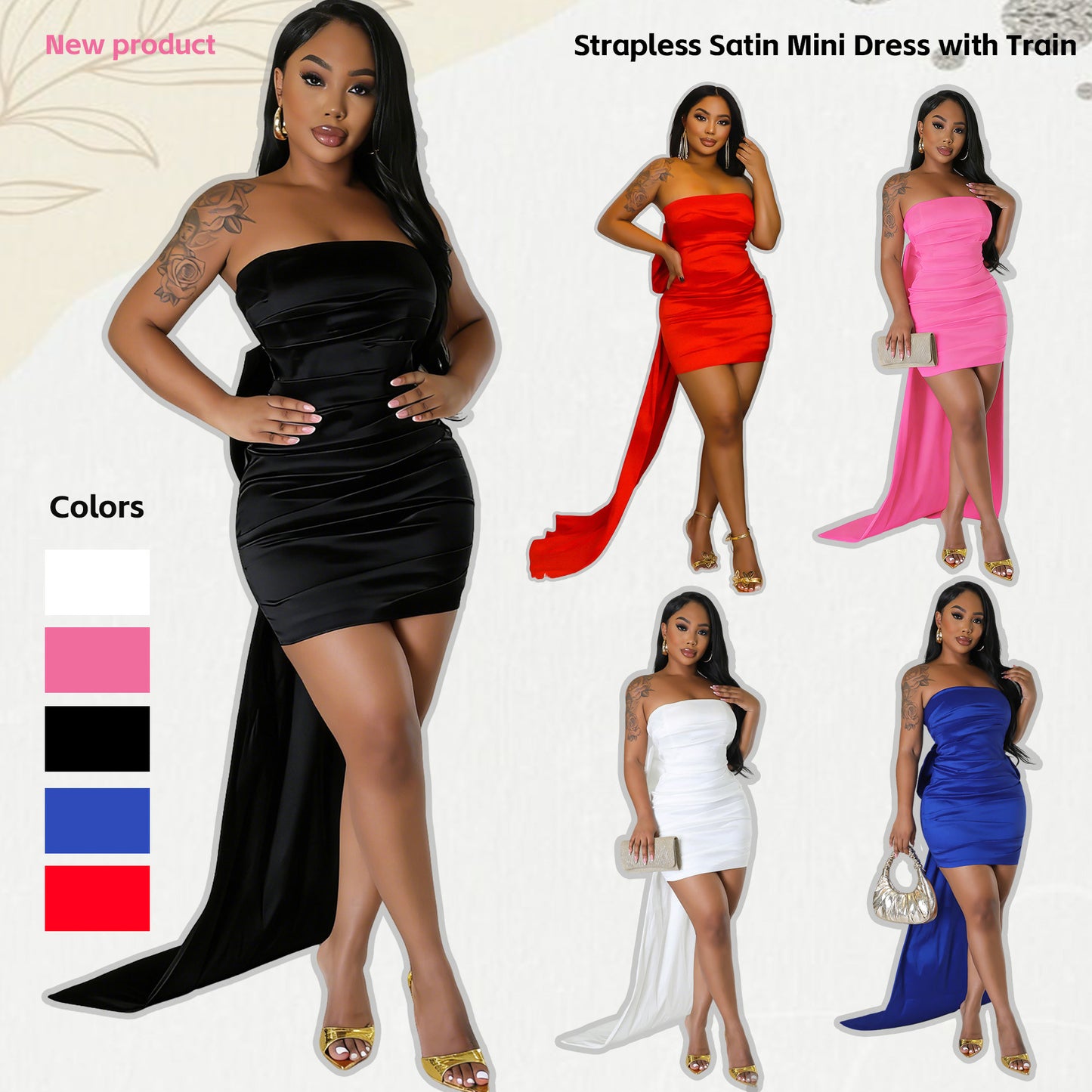 Fashionable Slim Fit Womens Short Dress