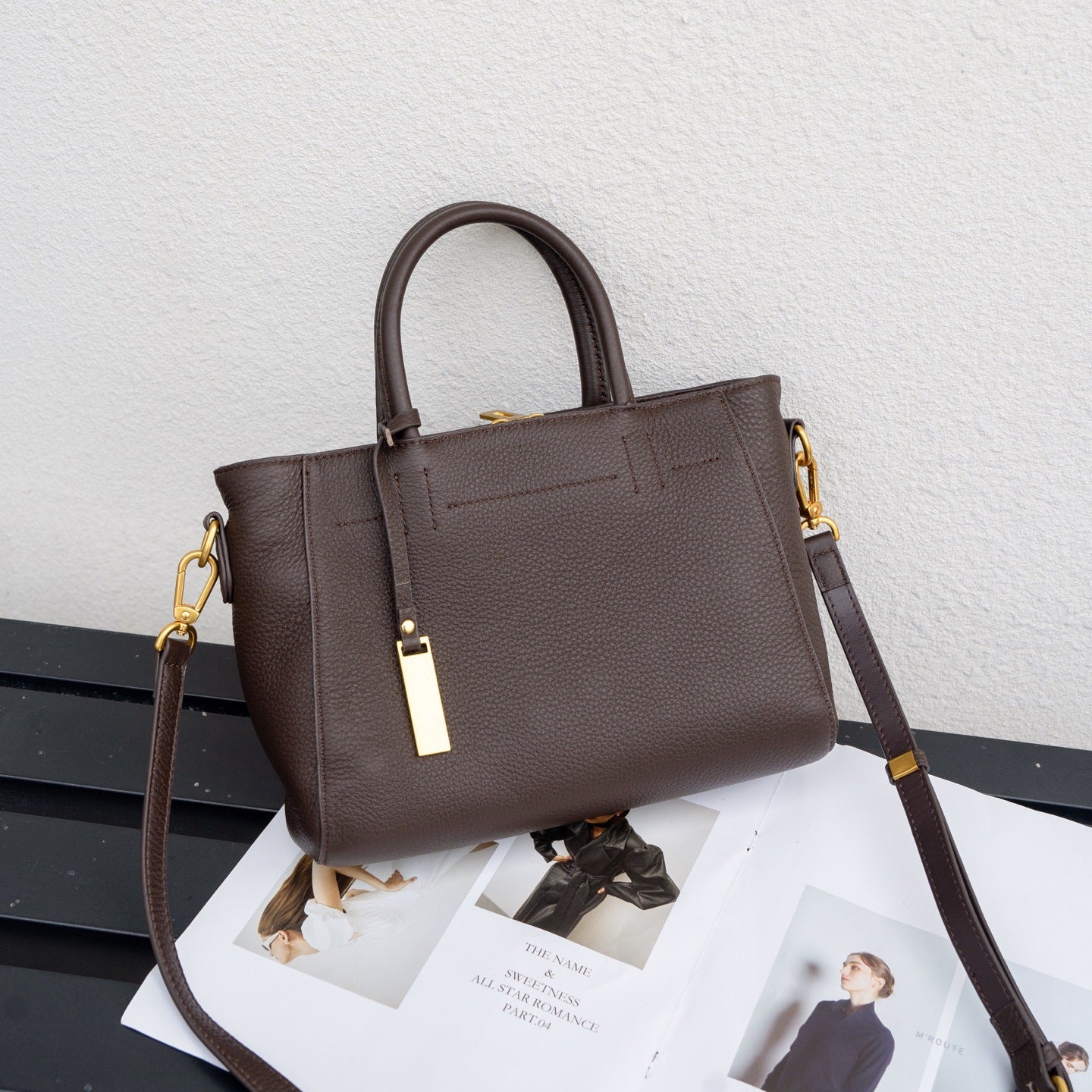 New Portable Fashion Genuine Leather Women Bag