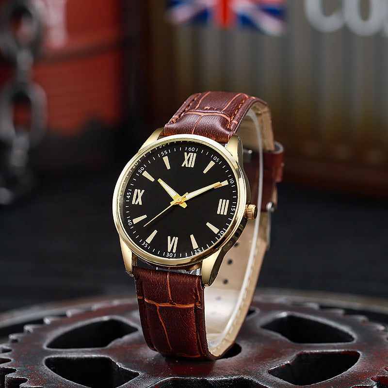 Herre Casual Business Bælte Quartz Ur