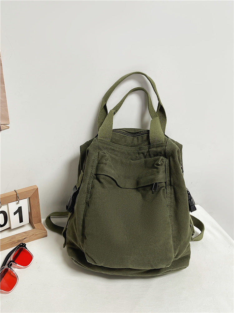 Korean Version Of Simple And Versatile Campus School Bag Travel Bag