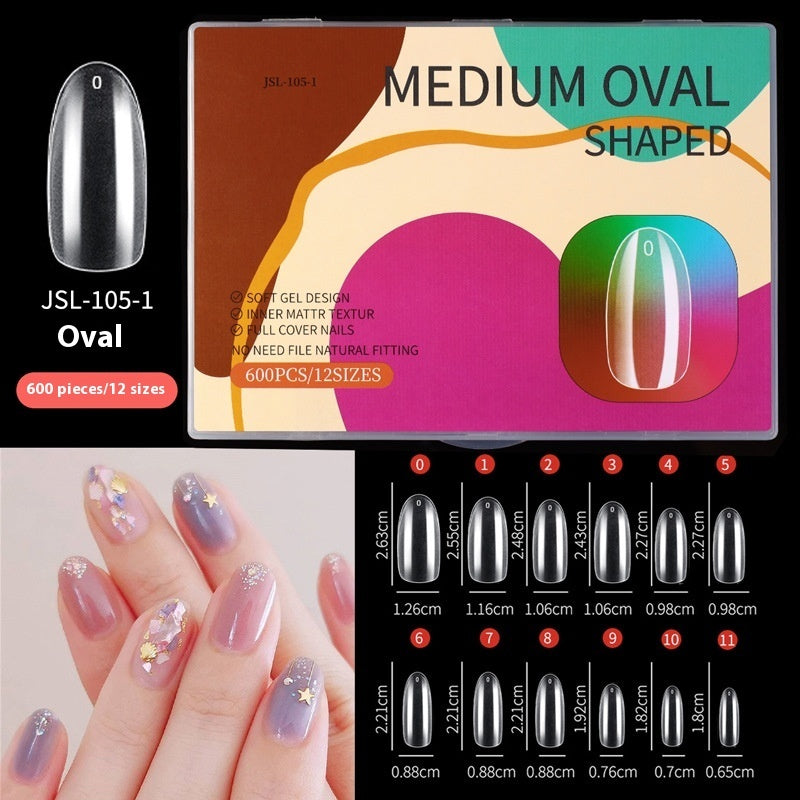 600pcs Nail Tip Glue Strong Lasting Extension