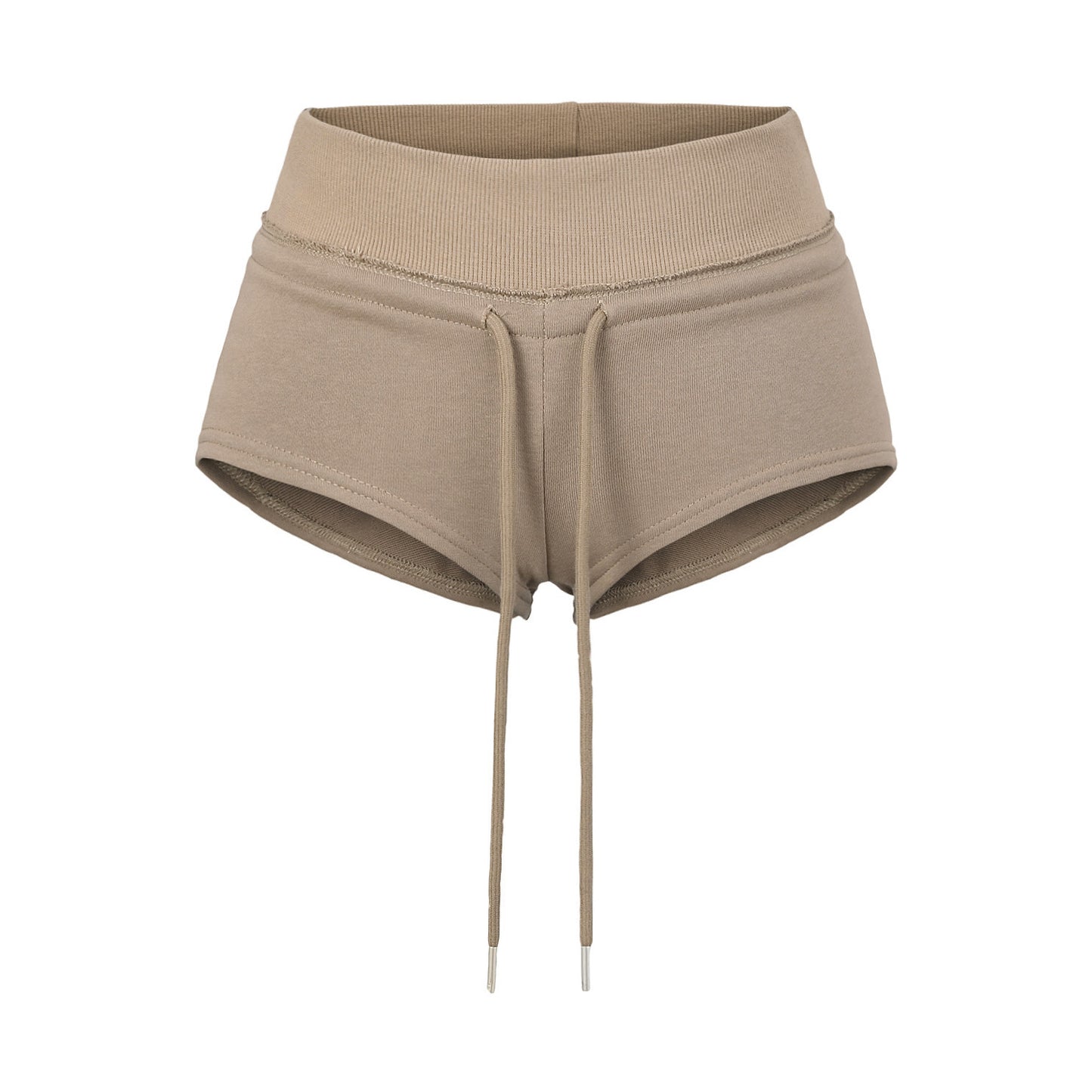 Low Waist Drawstring Shorts Women's Summer Straight A- Line Hot Pants