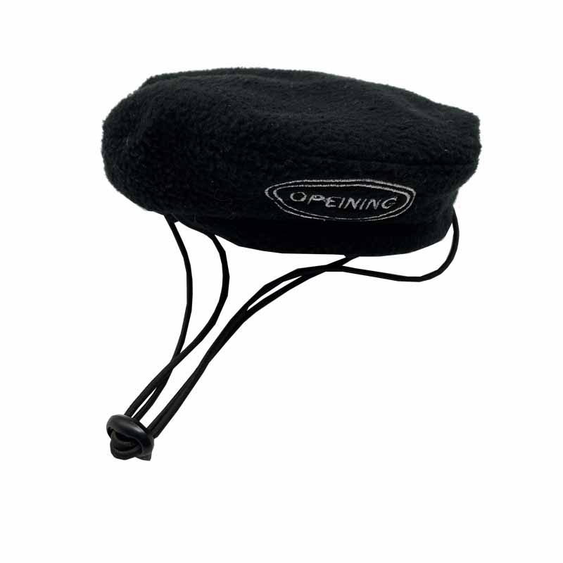Pure Color Simple Pet Dog With Beret