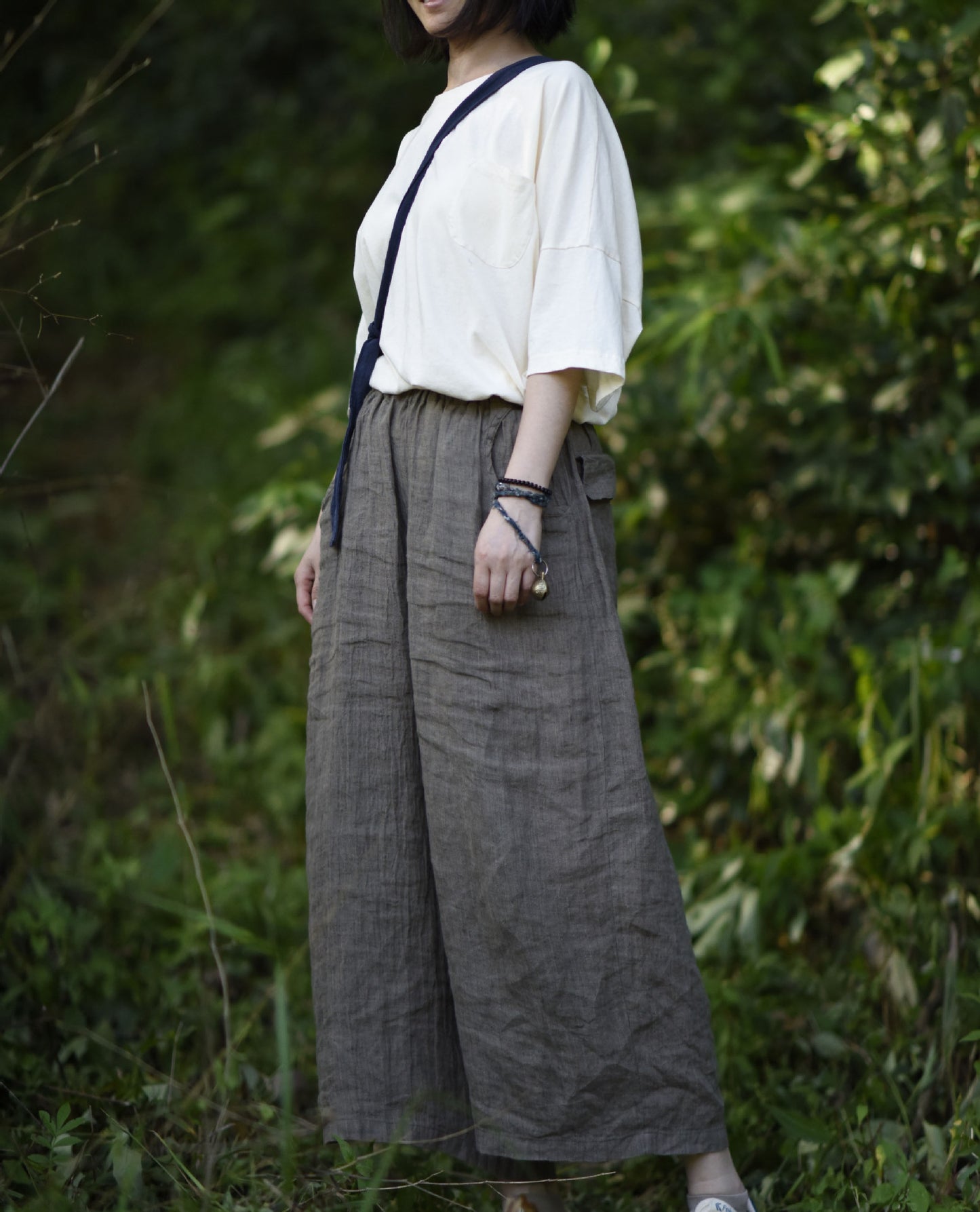 Women's Linen Simple Loose Casual Pants