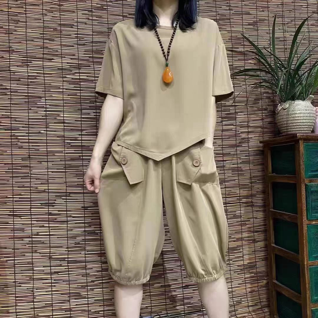 Two-piece Set For Comfortable Tummy Coverage