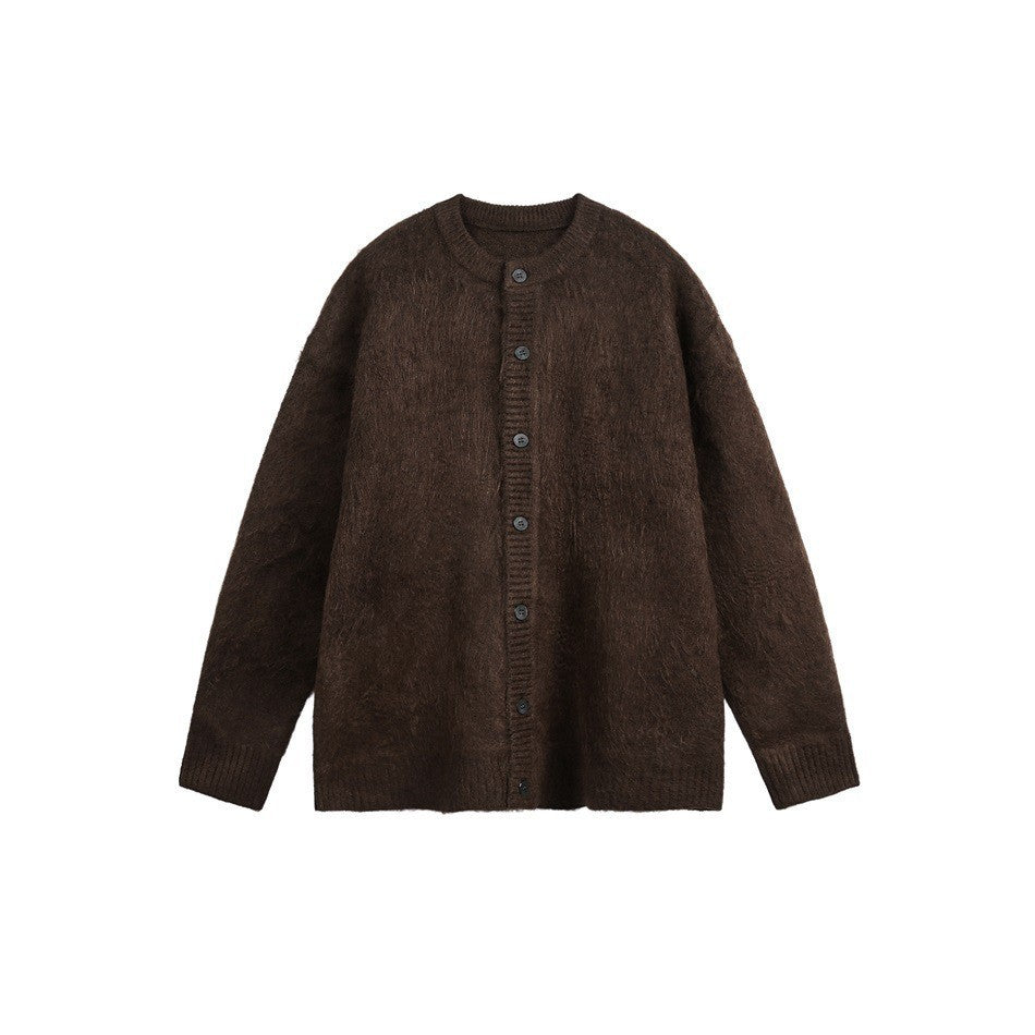 Retro High-end Cardigan Knit Sweater