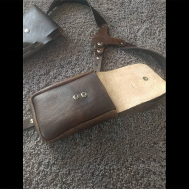 Men's Fashion Outdoor Retro Strap Underarm Satchel