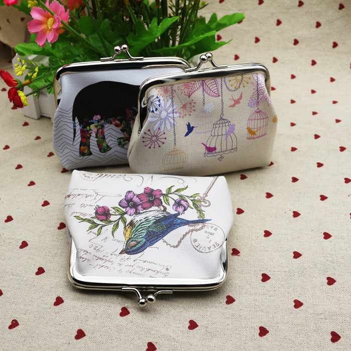 Digital Printing New PU Leather Coin Purse