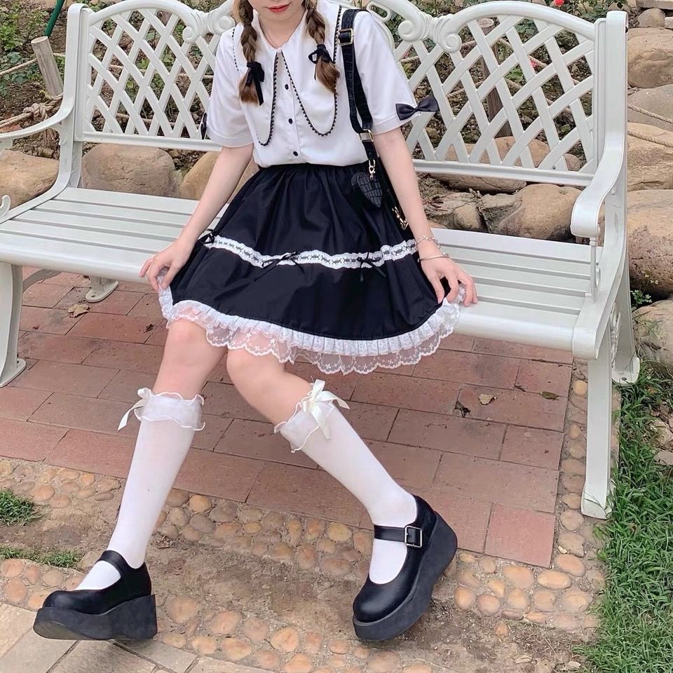 Student Cake Skirt Pure Lustful Fluffy Skirt