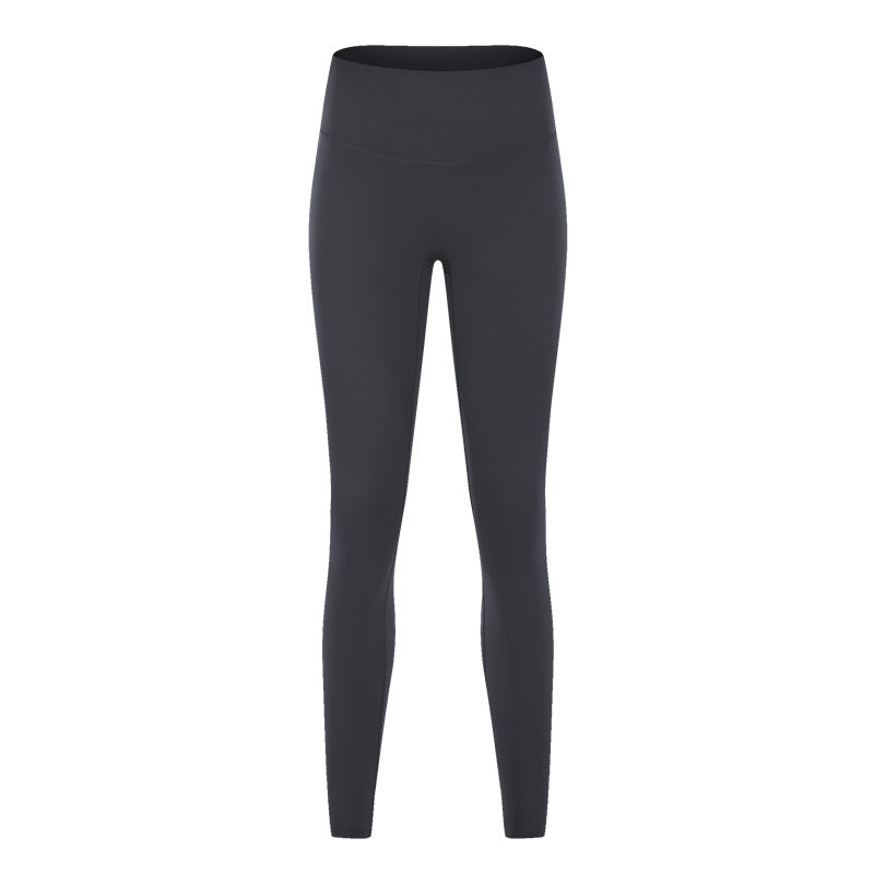 High Waist Belly Contracting And Close-fitting Yoga Pants Women's European And American