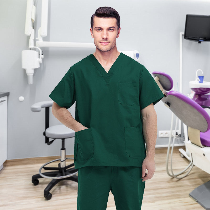 Short-sleeve Workwear For Doctors  Beauty Salons  And Dental Clinics