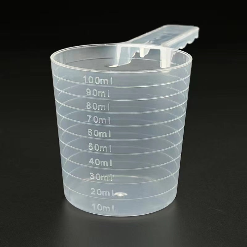 Milliliter Liquid Transparent Plastic Measuring Spoon For Milk Powder
